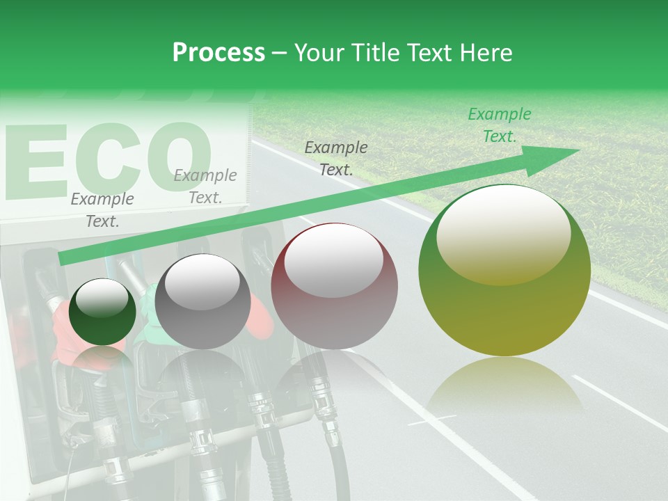Pump Automobile Transport PowerPoint Template