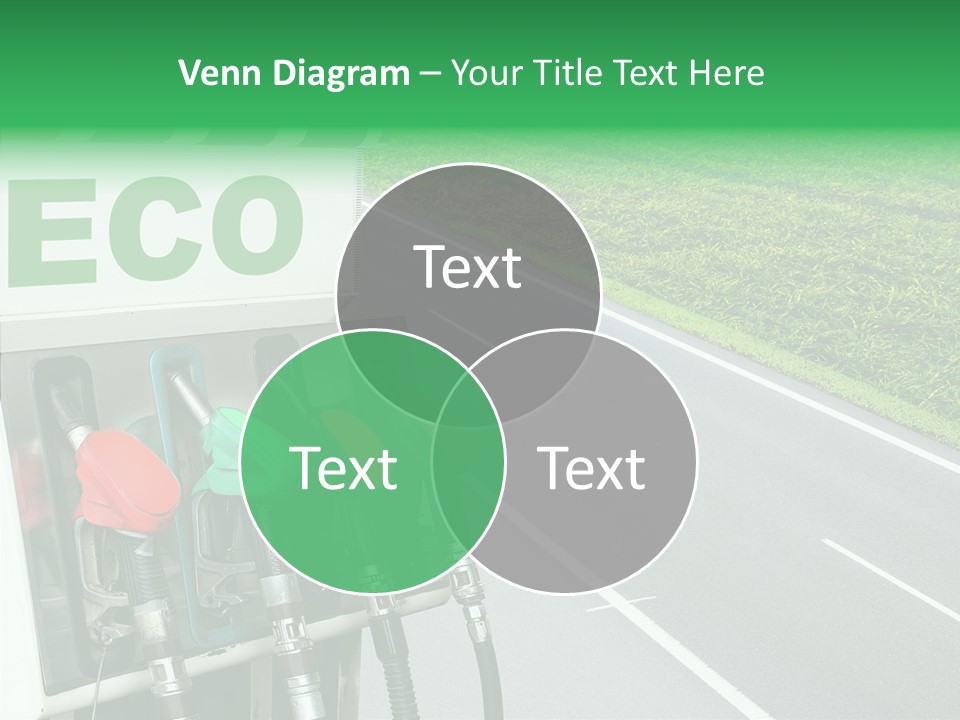 Pump Automobile Transport PowerPoint Template