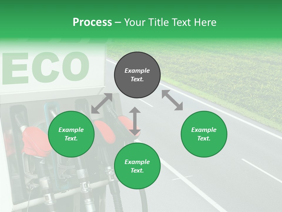 Pump Automobile Transport PowerPoint Template