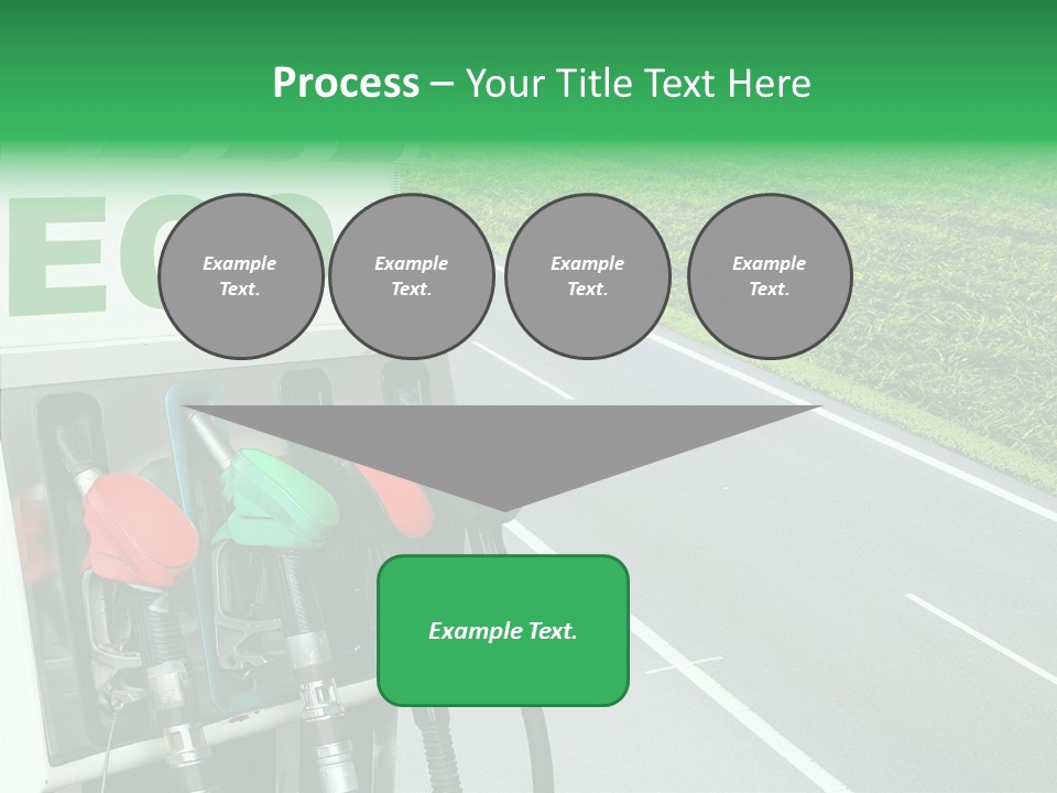 Pump Automobile Transport PowerPoint Template