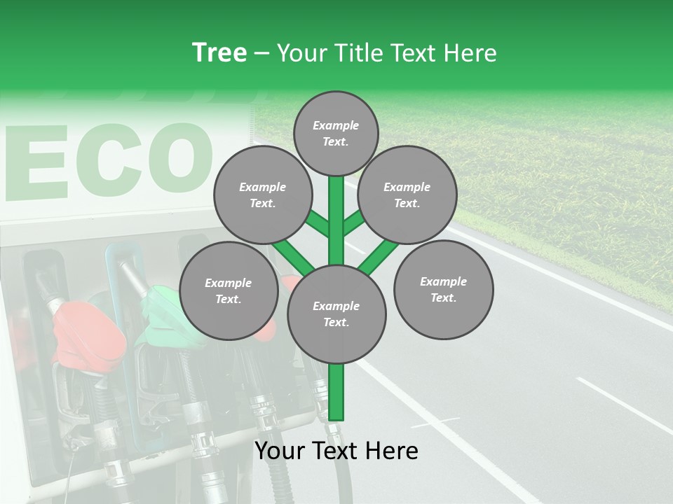 Pump Automobile Transport PowerPoint Template