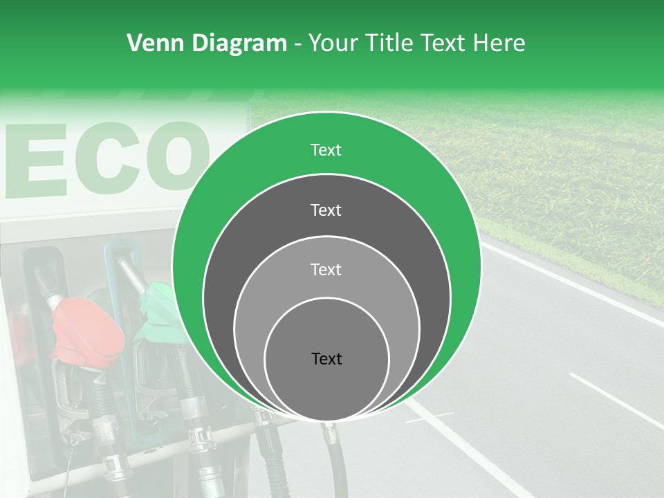 Pump Automobile Transport PowerPoint Template