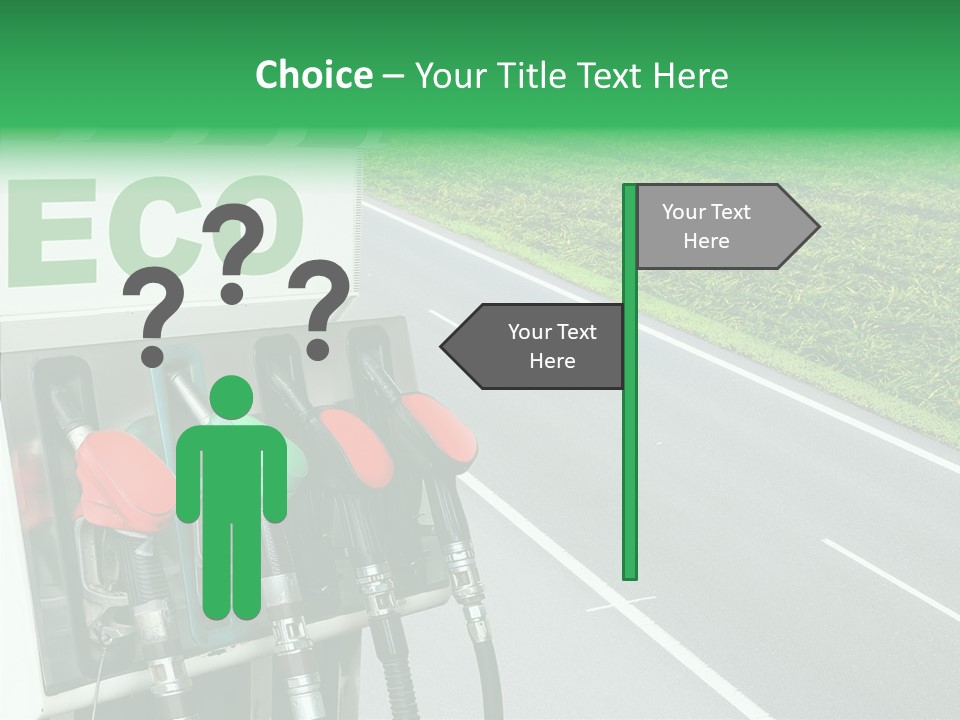 Pump Automobile Transport PowerPoint Template