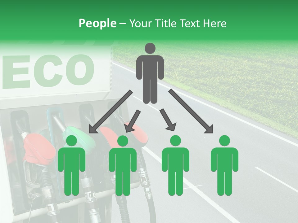 Pump Automobile Transport PowerPoint Template