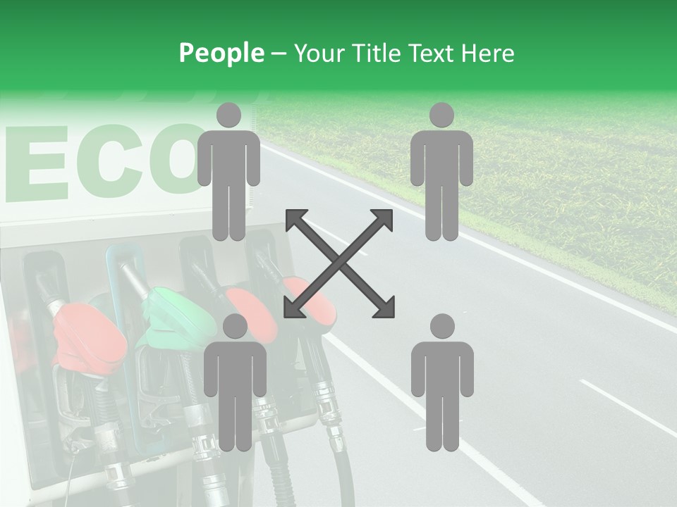 Pump Automobile Transport PowerPoint Template