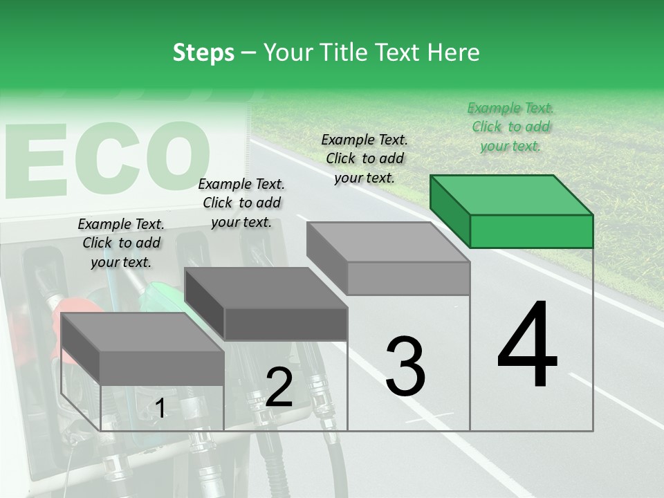 Pump Automobile Transport PowerPoint Template