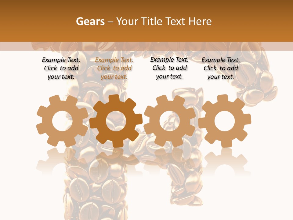 Upper Gilded Group PowerPoint Template