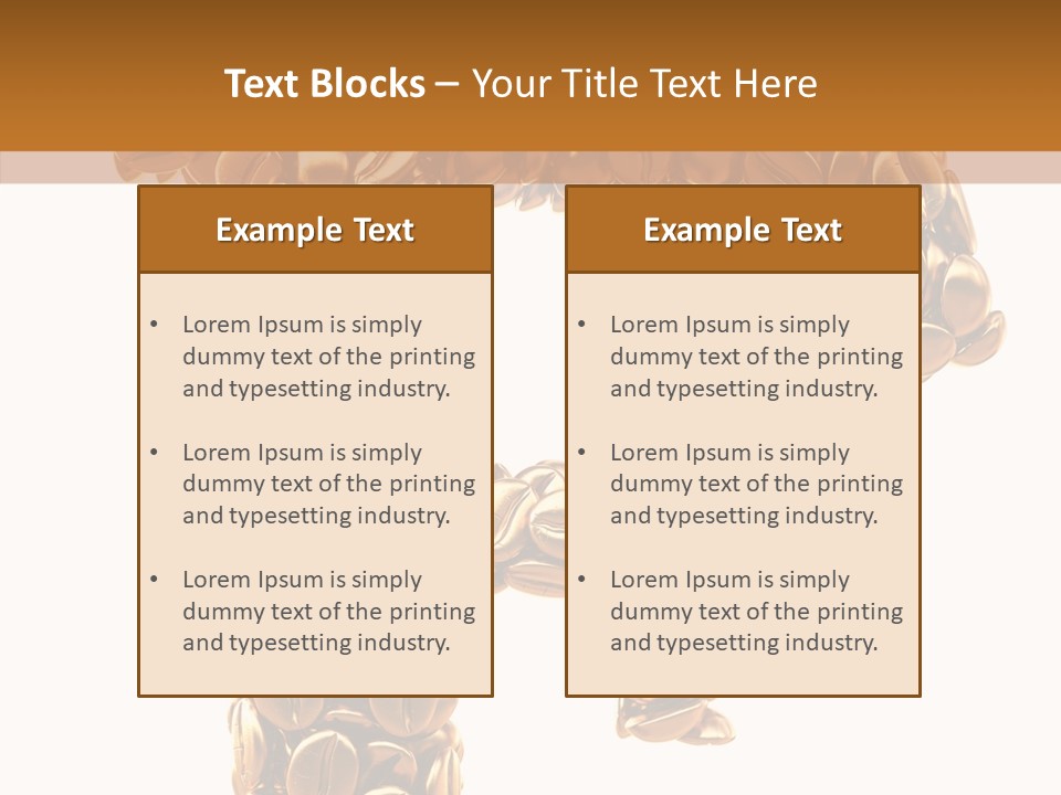 Upper Gilded Group PowerPoint Template