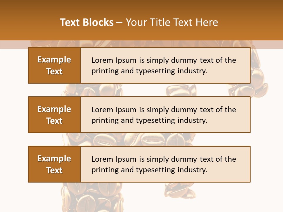 Upper Gilded Group PowerPoint Template