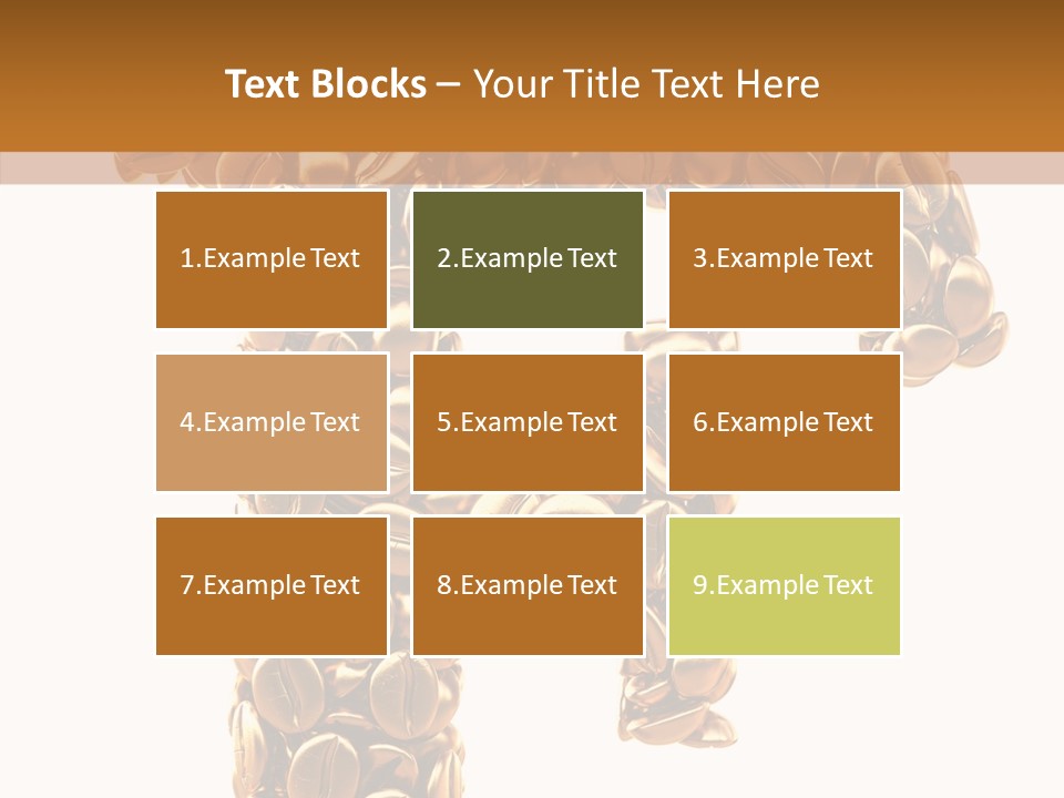 Upper Gilded Group PowerPoint Template