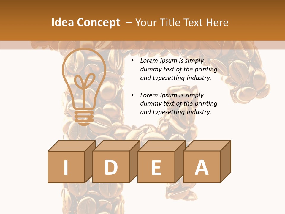 Upper Gilded Group PowerPoint Template