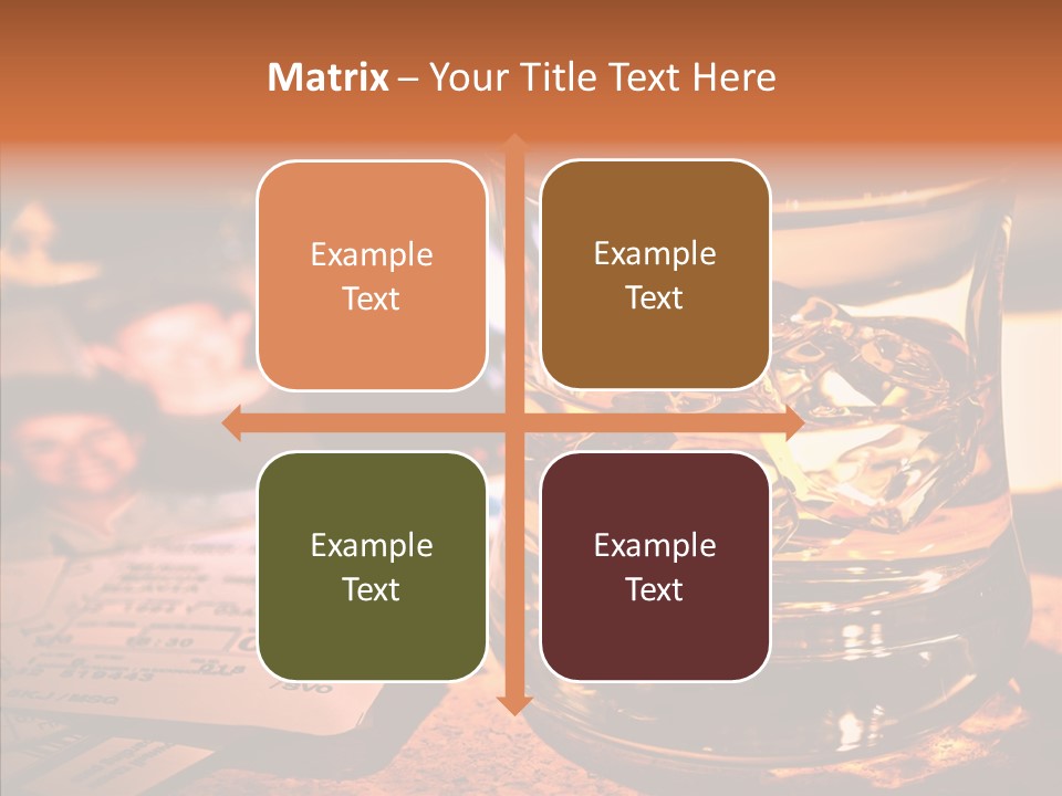 Red Backgrounds Textured PowerPoint Template