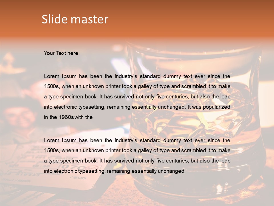 Red Backgrounds Textured PowerPoint Template