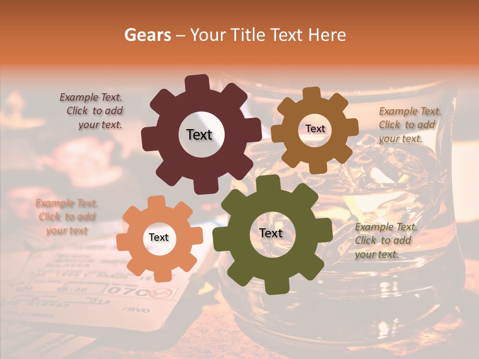 Red Backgrounds Textured PowerPoint Template