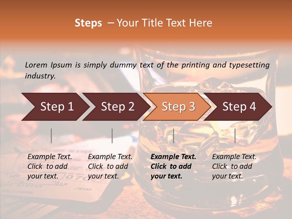 Red Backgrounds Textured PowerPoint Template