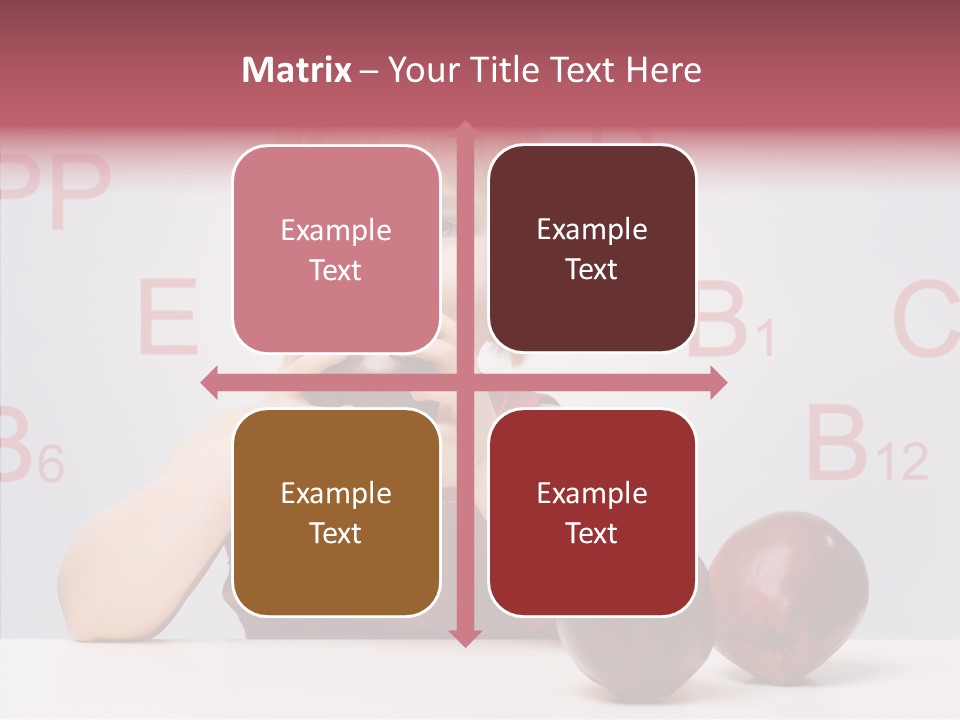 Healthy Candid Caucasian PowerPoint Template