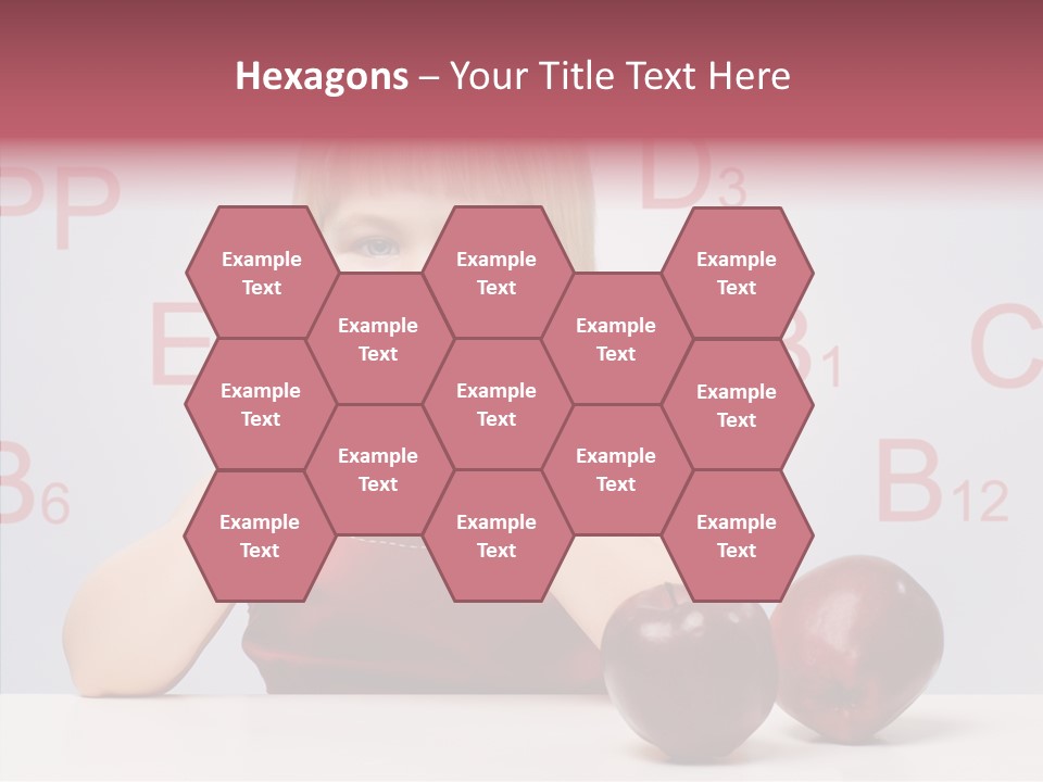 Healthy Candid Caucasian PowerPoint Template