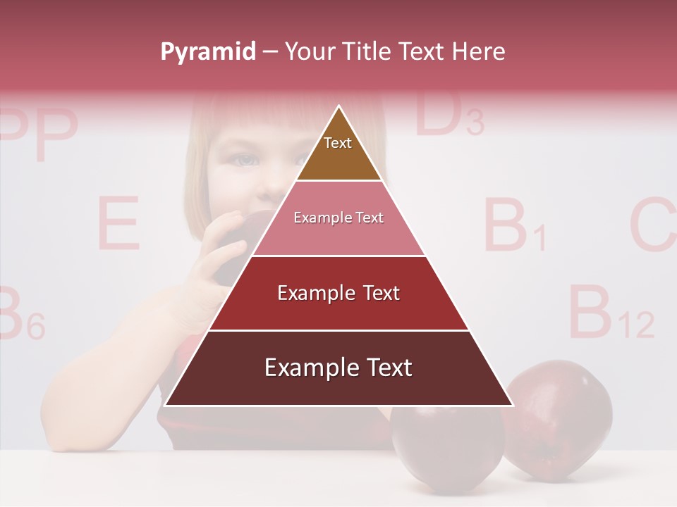 Healthy Candid Caucasian PowerPoint Template