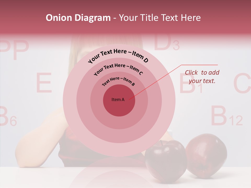 Healthy Candid Caucasian PowerPoint Template