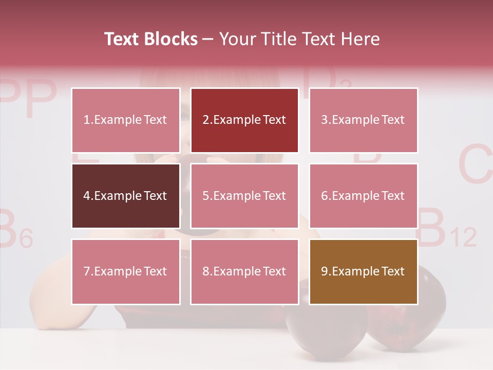 Healthy Candid Caucasian PowerPoint Template