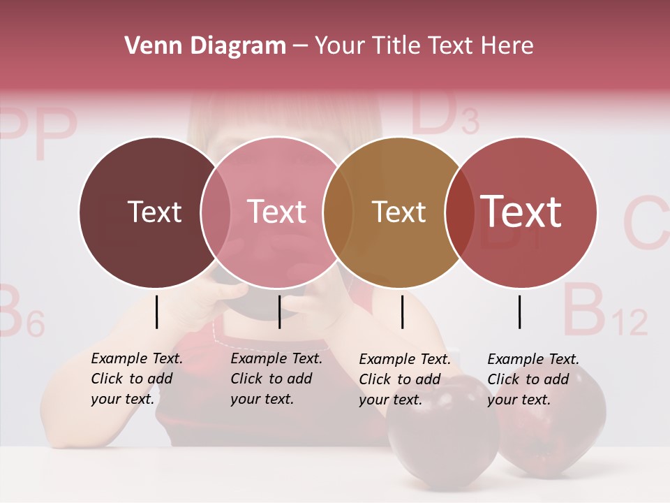 Healthy Candid Caucasian PowerPoint Template