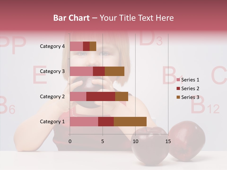 Healthy Candid Caucasian PowerPoint Template