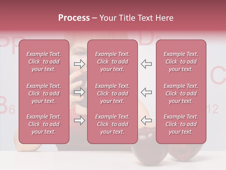 Healthy Candid Caucasian PowerPoint Template