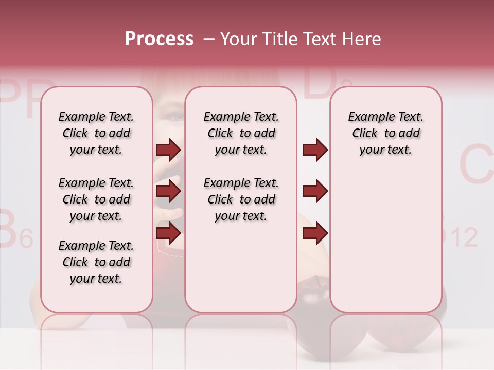 Healthy Candid Caucasian PowerPoint Template