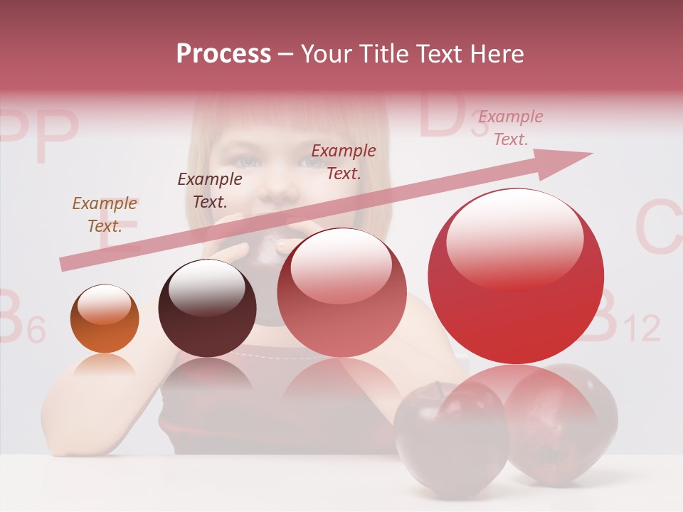 Healthy Candid Caucasian PowerPoint Template