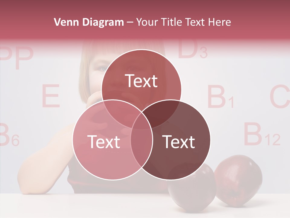 Healthy Candid Caucasian PowerPoint Template