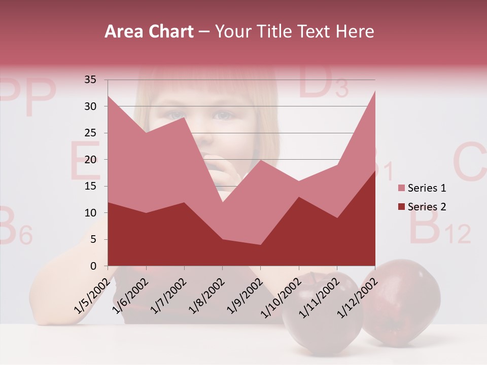 Healthy Candid Caucasian PowerPoint Template