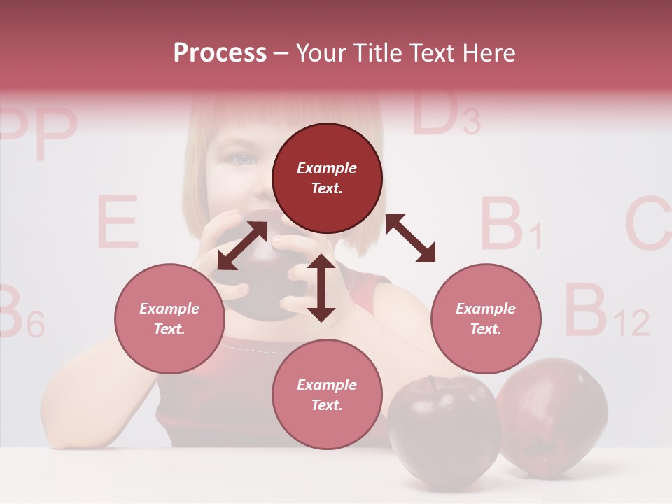 Healthy Candid Caucasian PowerPoint Template