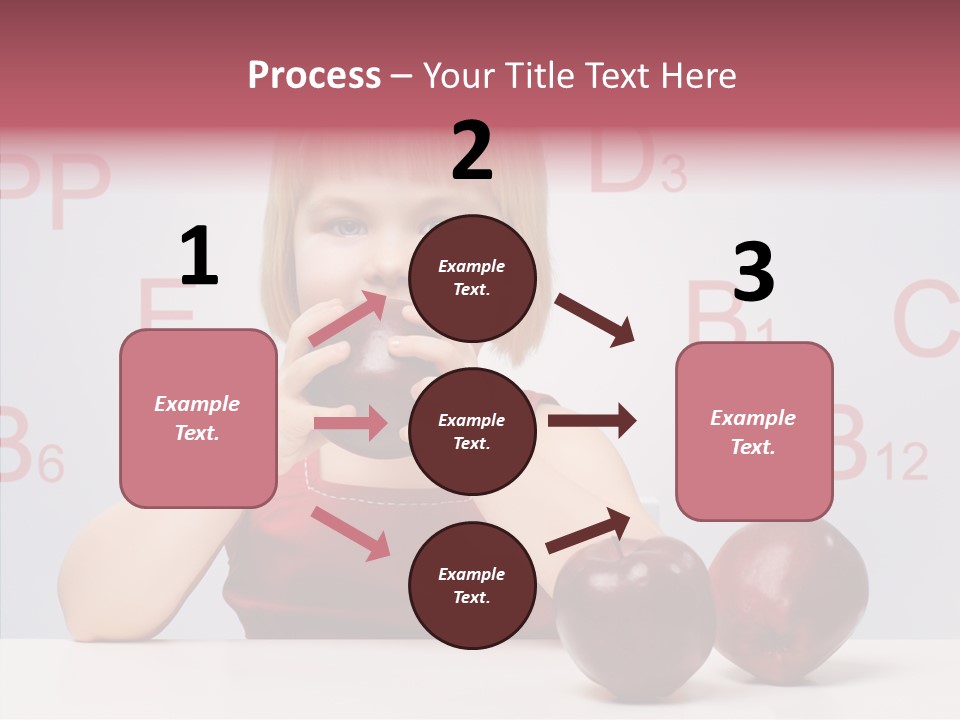 Healthy Candid Caucasian PowerPoint Template