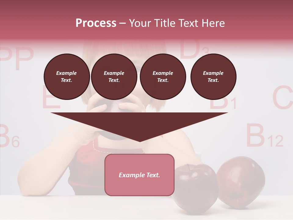 Healthy Candid Caucasian PowerPoint Template