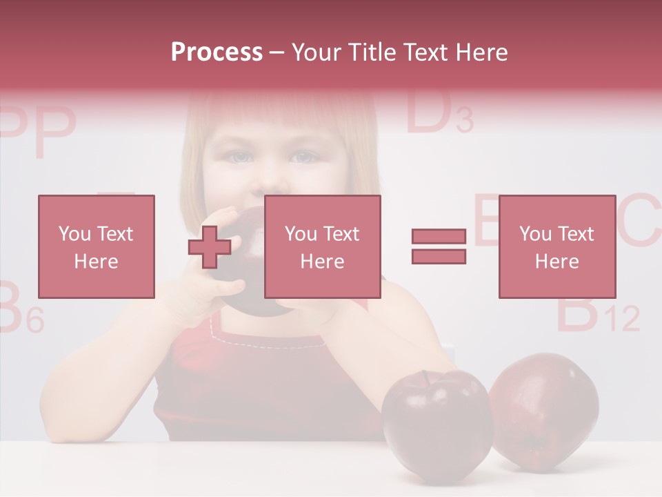 Healthy Candid Caucasian PowerPoint Template