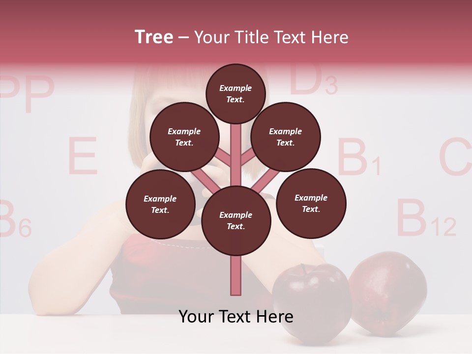 Healthy Candid Caucasian PowerPoint Template