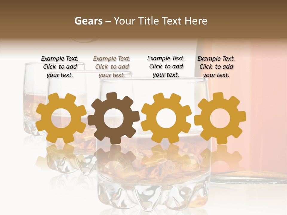 Beverage Yellow Single PowerPoint Template