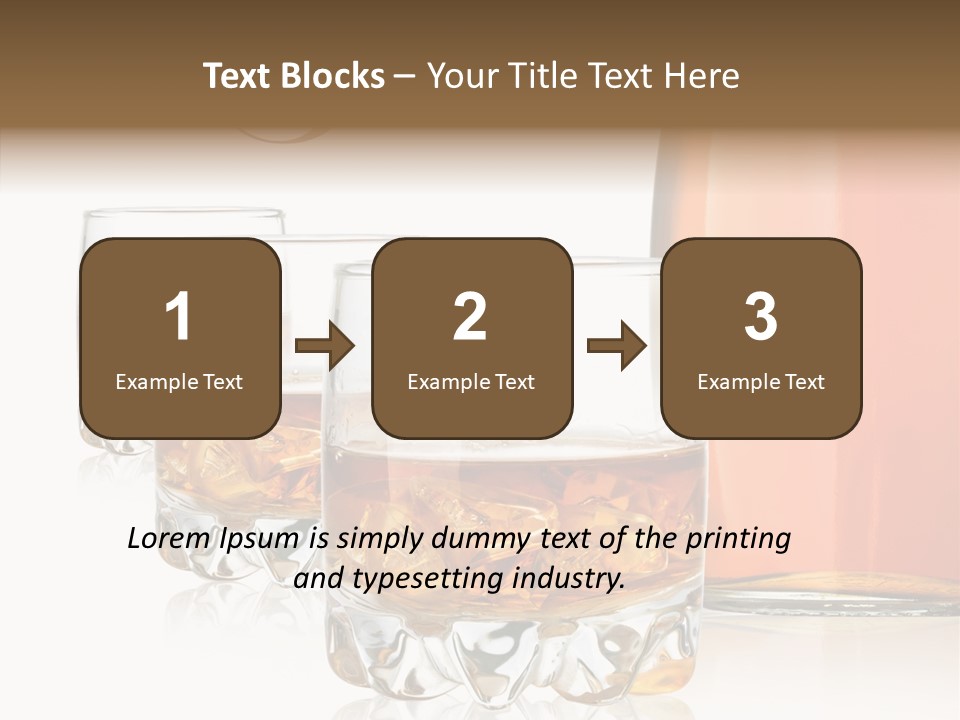 Beverage Yellow Single PowerPoint Template