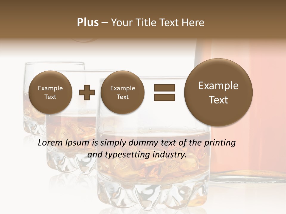 Beverage Yellow Single PowerPoint Template