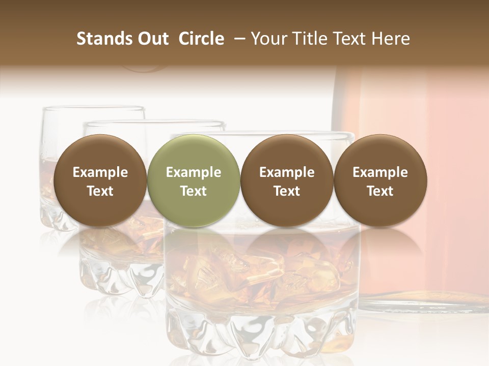 Beverage Yellow Single PowerPoint Template