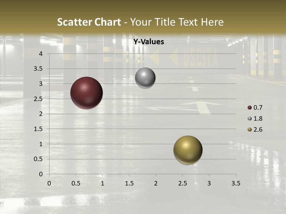 Garage Lights Pavement PowerPoint Template