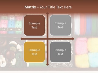 Stitch Grunge Tailor PowerPoint Template