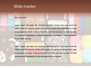 Stitch Grunge Tailor PowerPoint Template