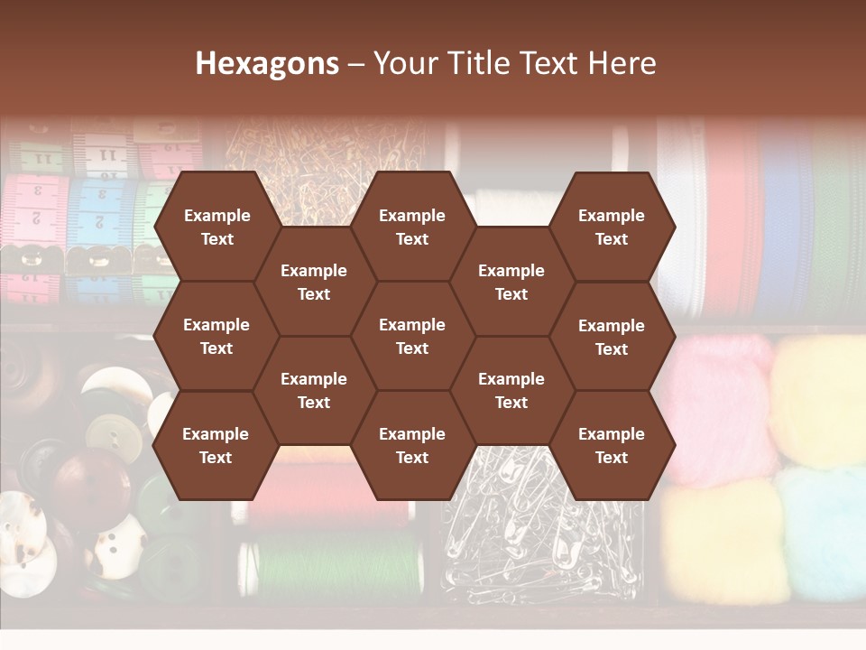 Stitch Grunge Tailor PowerPoint Template