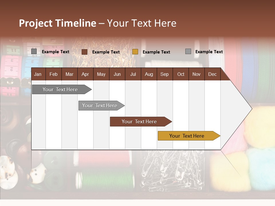 Stitch Grunge Tailor PowerPoint Template