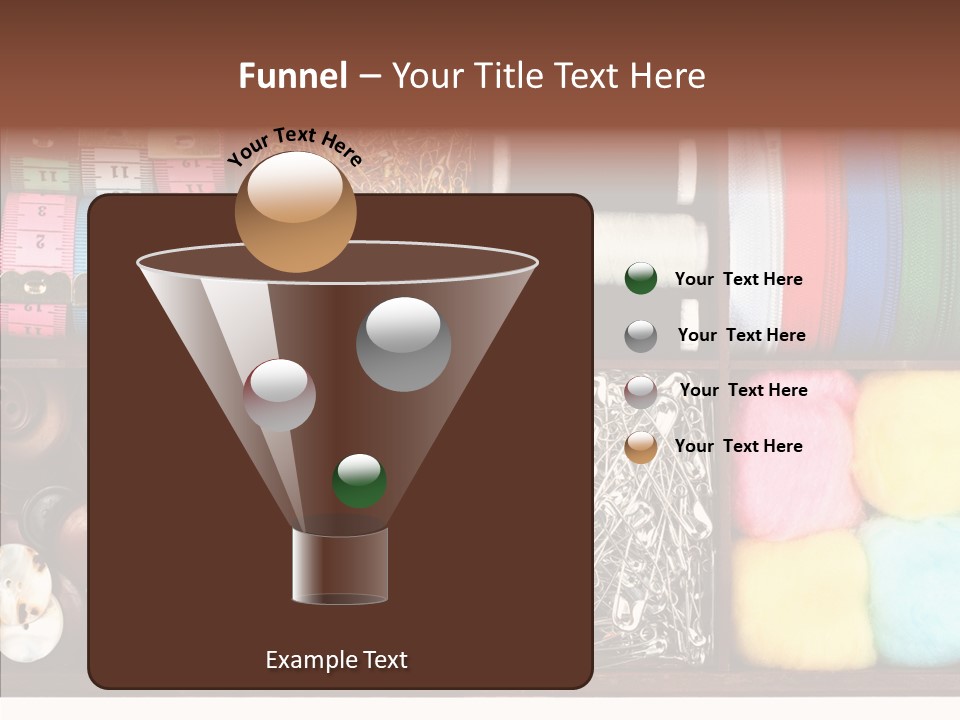 Stitch Grunge Tailor PowerPoint Template