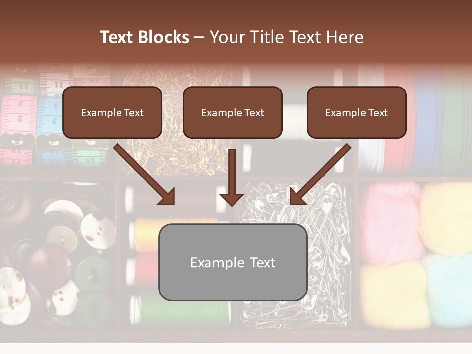 Stitch Grunge Tailor PowerPoint Template