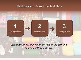 Stitch Grunge Tailor PowerPoint Template