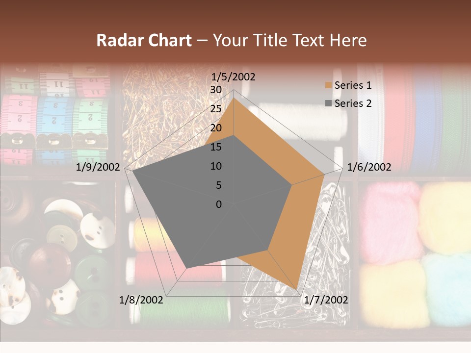 Stitch Grunge Tailor PowerPoint Template