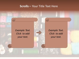 Stitch Grunge Tailor PowerPoint Template